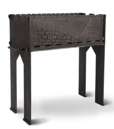 Чугунный мангал «Замок» (Разборный)