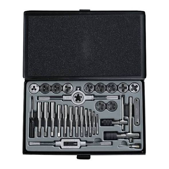 Набор плашек и метчиков 31 предмет BERGER