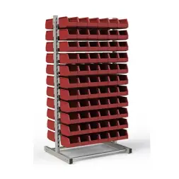 Стеллаж двусторонний №97 (1835х950х760)