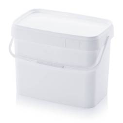 Ведро пластиковое прямоугольное, 16.6 л [2391]