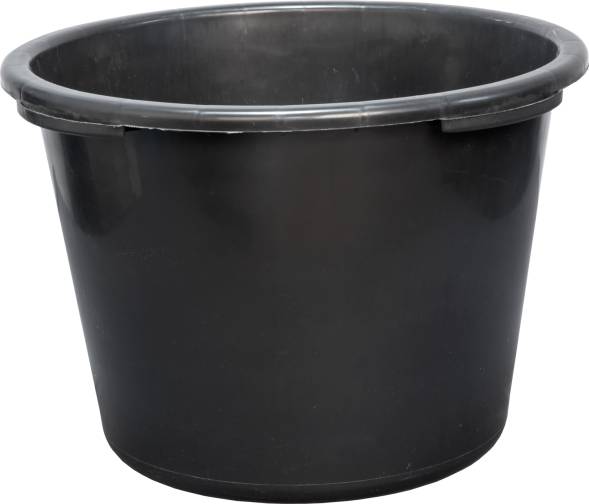 Емкость техническая пластиковая круглая, 45 л, чёрный [Емкость 45 круг]