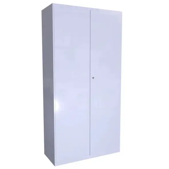 Шкаф для противогазов ХПГ-31 с дверьми 1730x870x380 мм Светло-серый