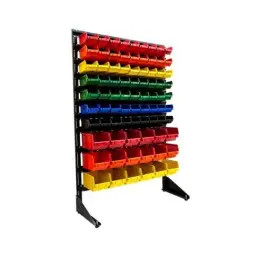 Стеллаж с пластиковыми ящиками 1501-0/7/3 CH-Kombo