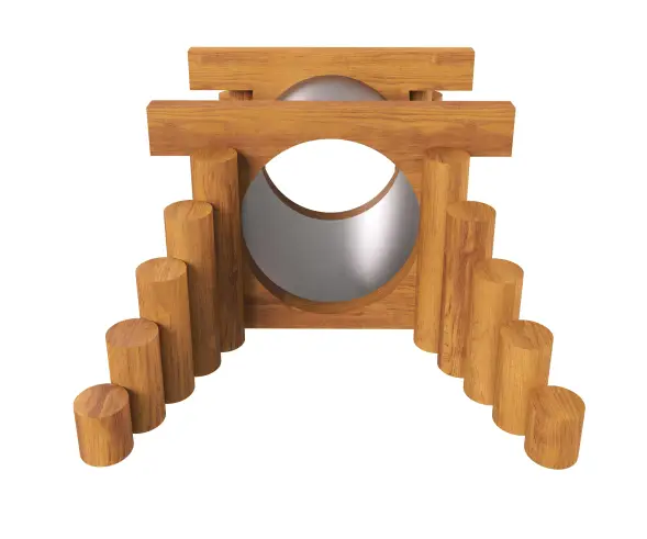 Переходной мостик HARDWOOD «Намиока»