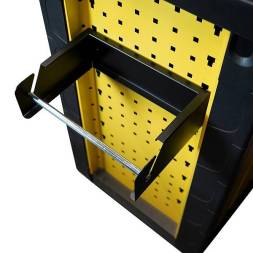 Держатель полотенец стальной навесной для тележки инструментальной (280х200х90 мм) BERGER