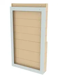 Стойка бежевая настенная Стелла-техник 402-00-05-03-B