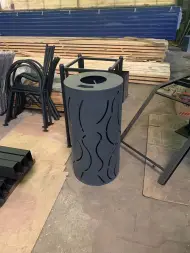 Урна уличная круглая «Перформанс»