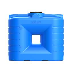Емкость пластиковая прямоугольная для хранения воды, жидкостей и дизельного топлива, 500 л, синий [TSN500S13]
