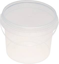 Ведро пластиковое круглое, 850 мл [3898]