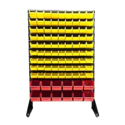 Стеллаж с пластиковыми ящиками 1501-0/9/2 G-K