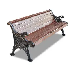 Скамейка чугунная «Ажурная» 3,0 м (3 опоры)