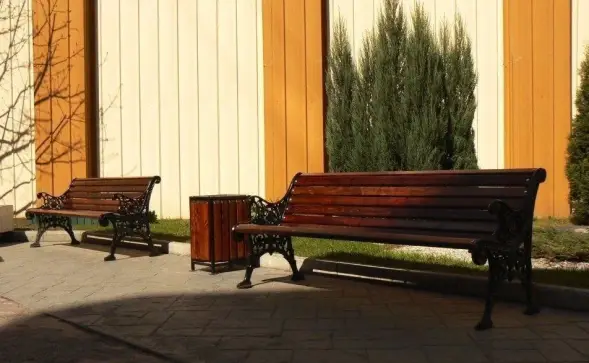 Скамейка чугунная «Ажурная» 3,0 м (3 опоры)