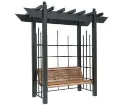 Пергола со скамейкой «Зимний сад»