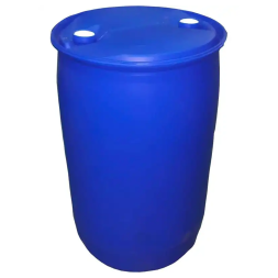 Бочка пластиковая с крышкой и 2-мя пробками, 227 л, синий [БП 227п 7,5кг]